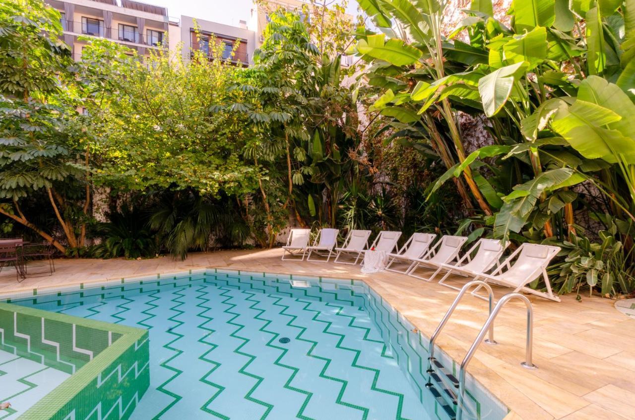 ברצלונה Aspasios Garden Apartments מראה חיצוני תמונה