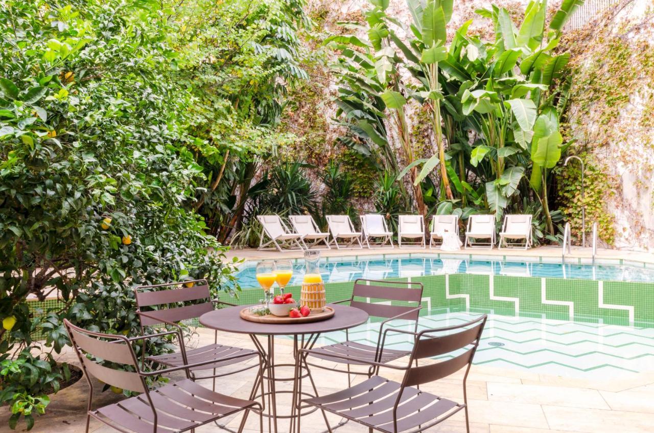 ברצלונה Aspasios Garden Apartments מראה חיצוני תמונה