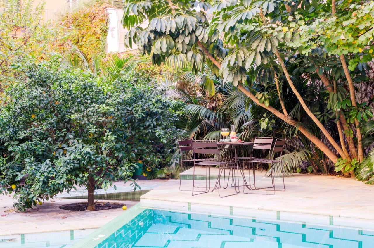 ברצלונה Aspasios Garden Apartments מראה חיצוני תמונה